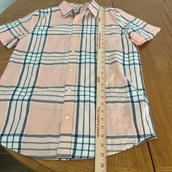 Arizona Button up checked shirt Youth Sz XL (18/20) NWT - Picture 4 of 7